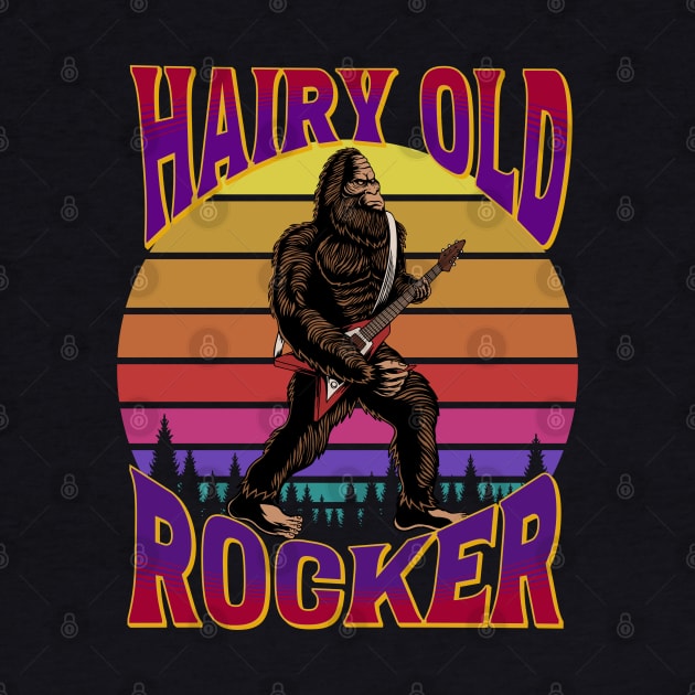 Bigfoot Hairy Old Rocker by RockReflections